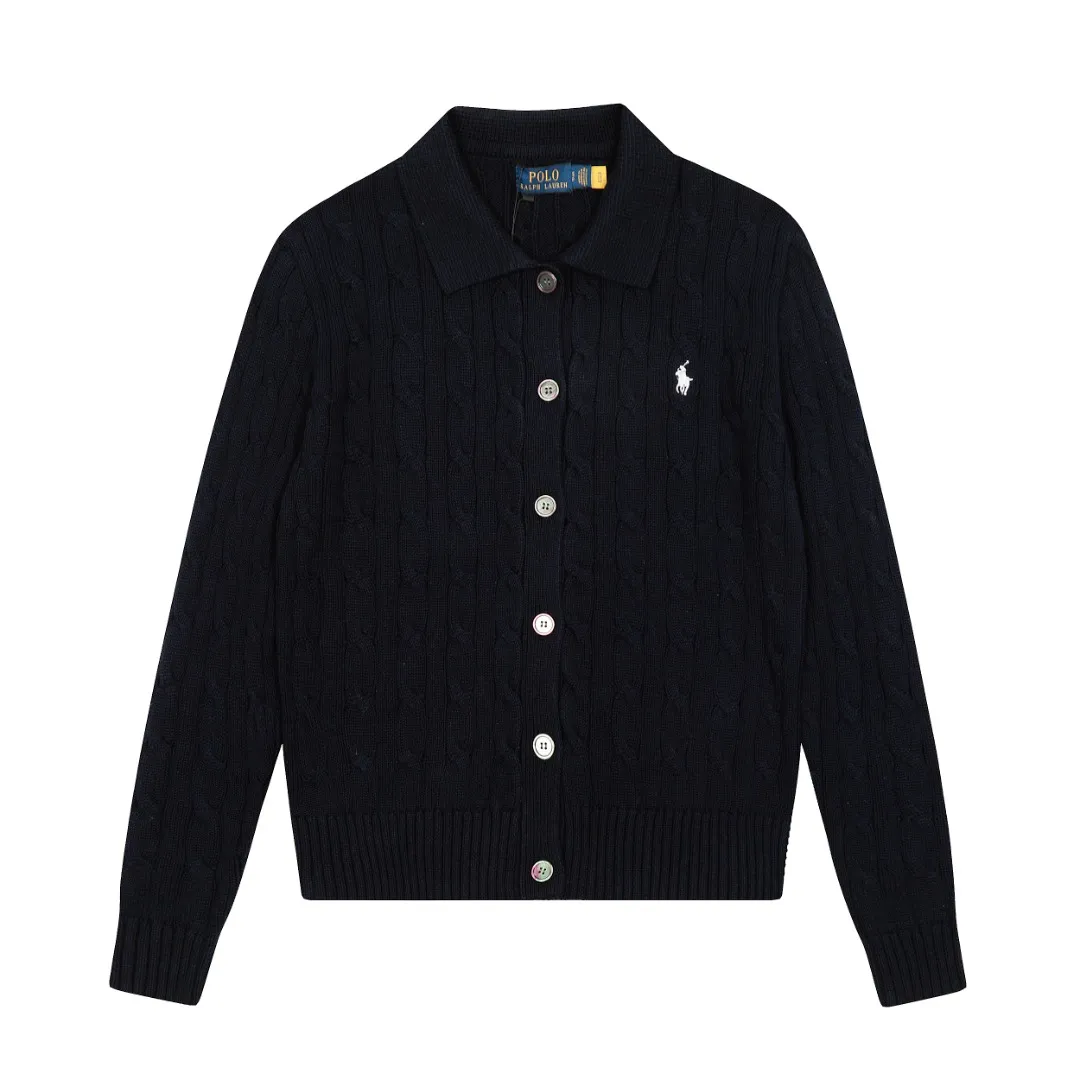 P270 Top quality" Style number: DS822# (not off the shelves all year round) [Ralph Lauren solid color pony embroidered logo lapel twist knitted cardigan] ✅Ralph Lauren Ralph Lauren classic basic versatile lapel knitted cardigan jacket ✅Main supply platform live broadcast Wholesale entity Replacement when out of stock Not off the shelf ✅ZP quality 1:1 version Scan the code to enter the GF website Counter quality ✅Detailed quality is the only one in Guangzhou Imported quality cotton yarn, focusing on high-end, cost-effective, good quality needless to say ✅The version is restored to the original order, the maximum size can be worn up to 160 pounds, loose, comfortable and stress-free ✅The upper body is simple and easy to match, ootd must-have style, good-looking clothes are never picky, a must-have recommendation for couples. Size: S-XL Color: black white gray almond light blue khaki pink burgundy Chinese red navy white label navy red label